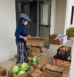 selecting food